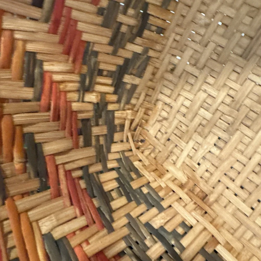 Large Rectangle Choctaw Basket Look at pics closely